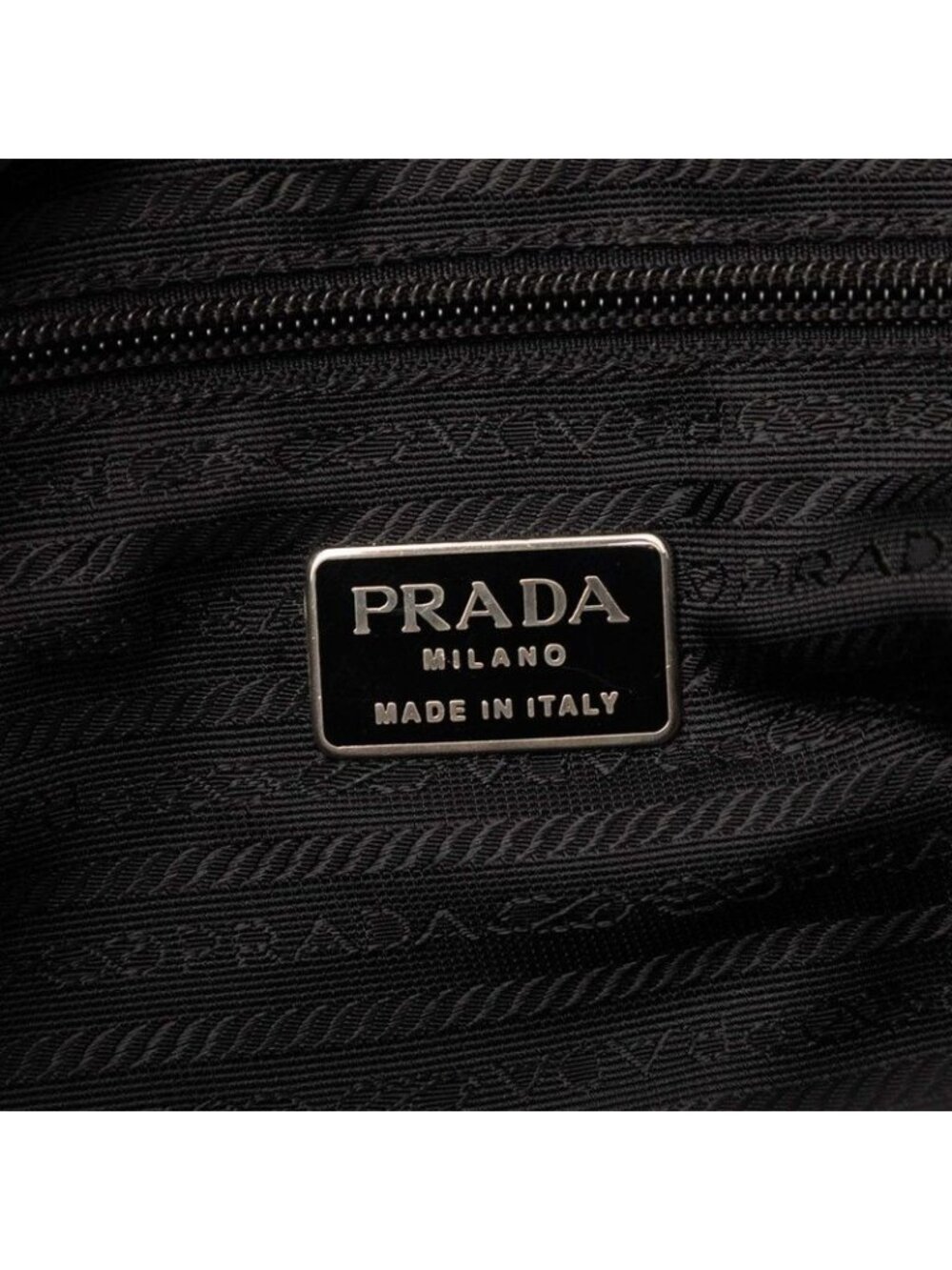 Prada Handbag / Cosmetic Bag / Black / Nylon / - Picture 5 of 5